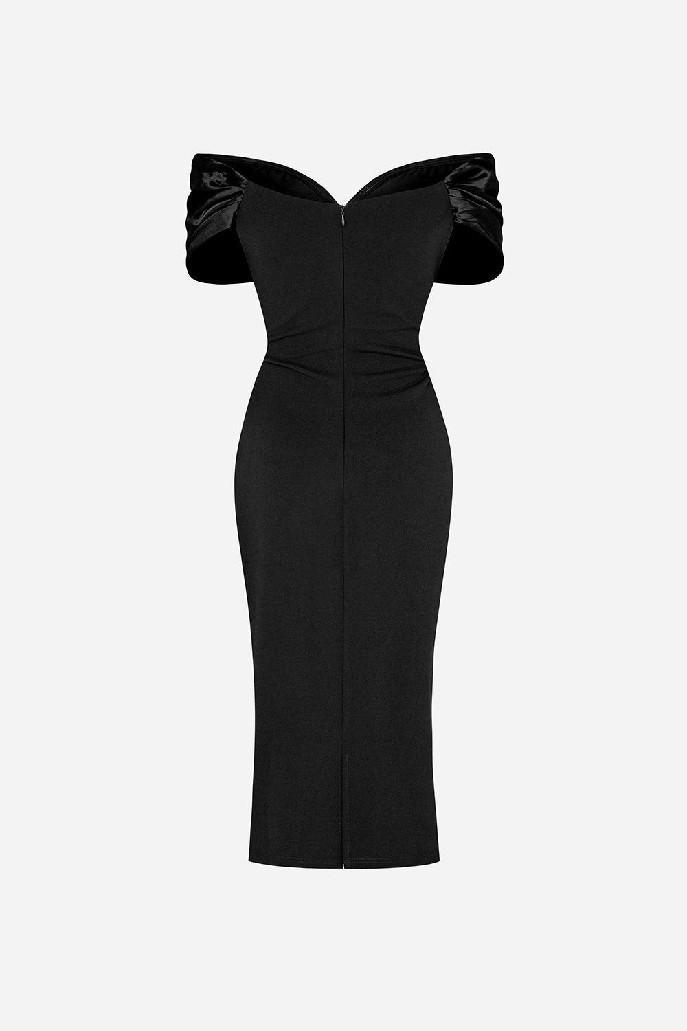 Corset dress in black
