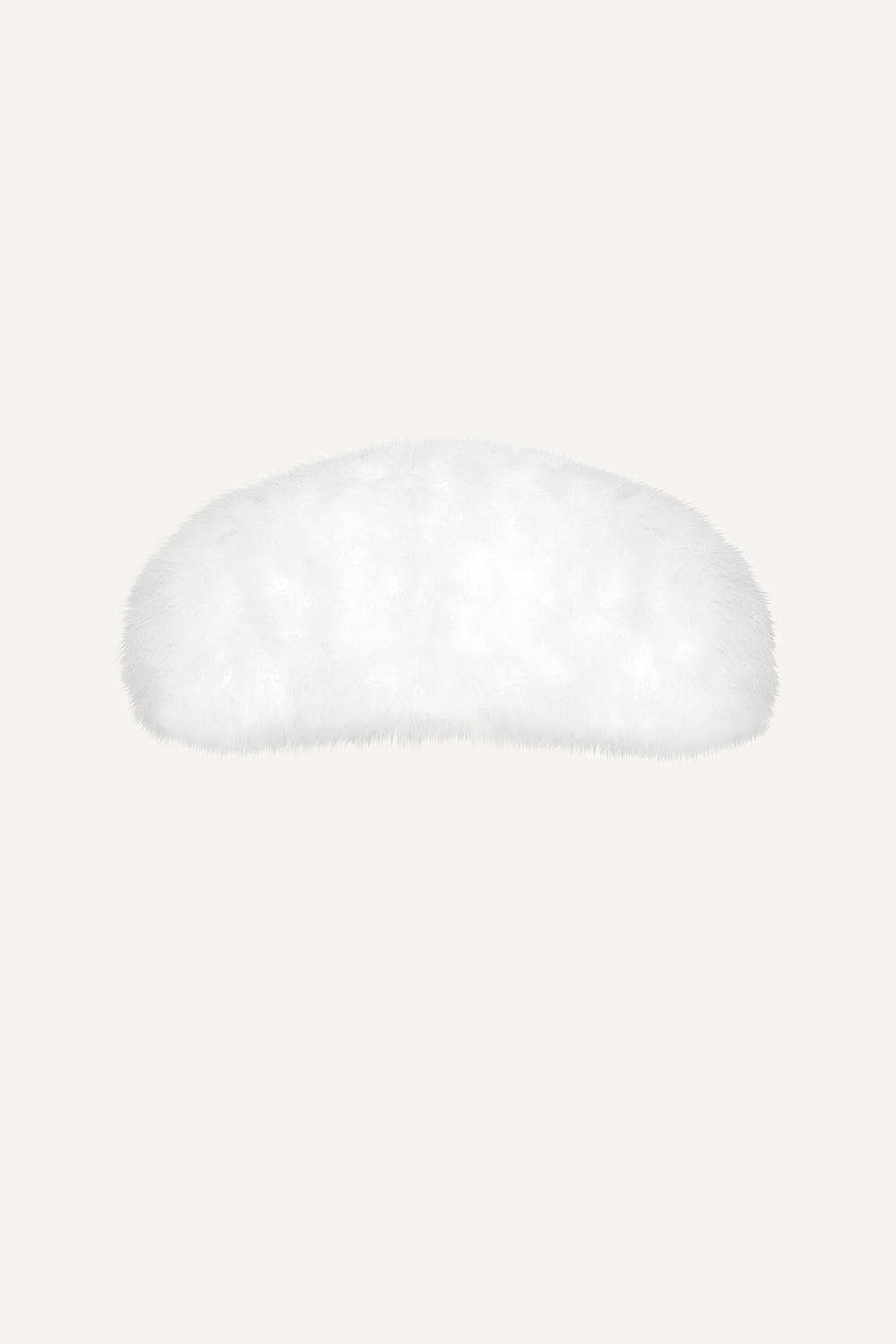 Feather bolero jacket in white