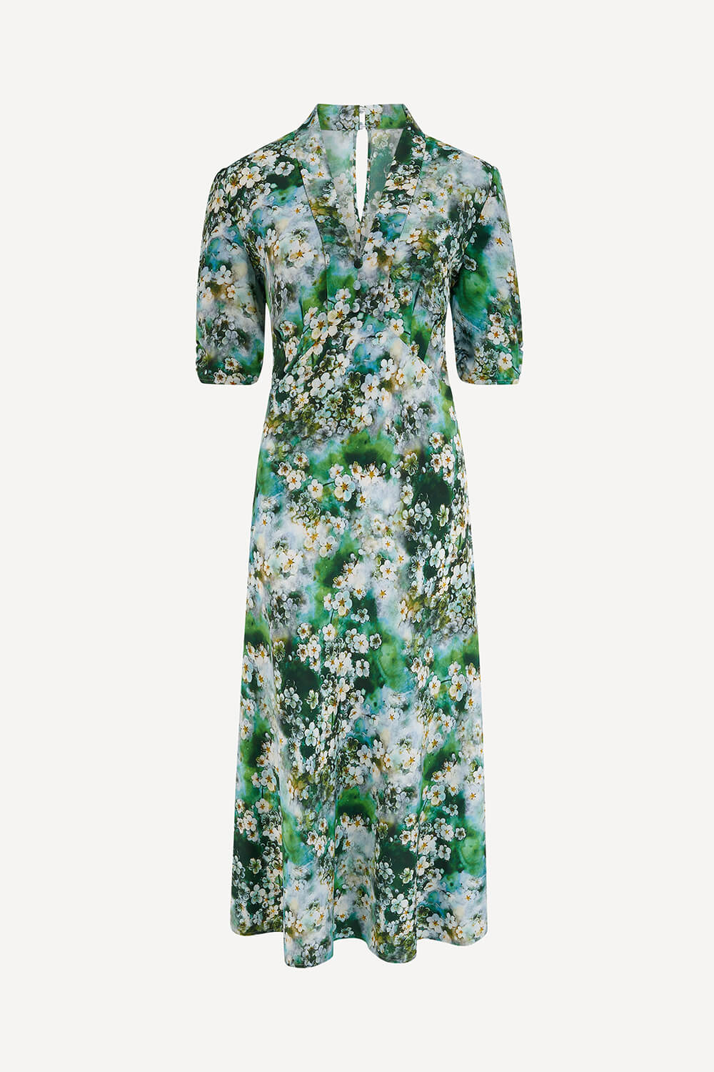 Sadie dress in watercolour floral