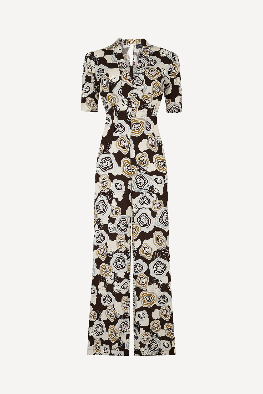 Cloudflower print Mabel jumpsuit