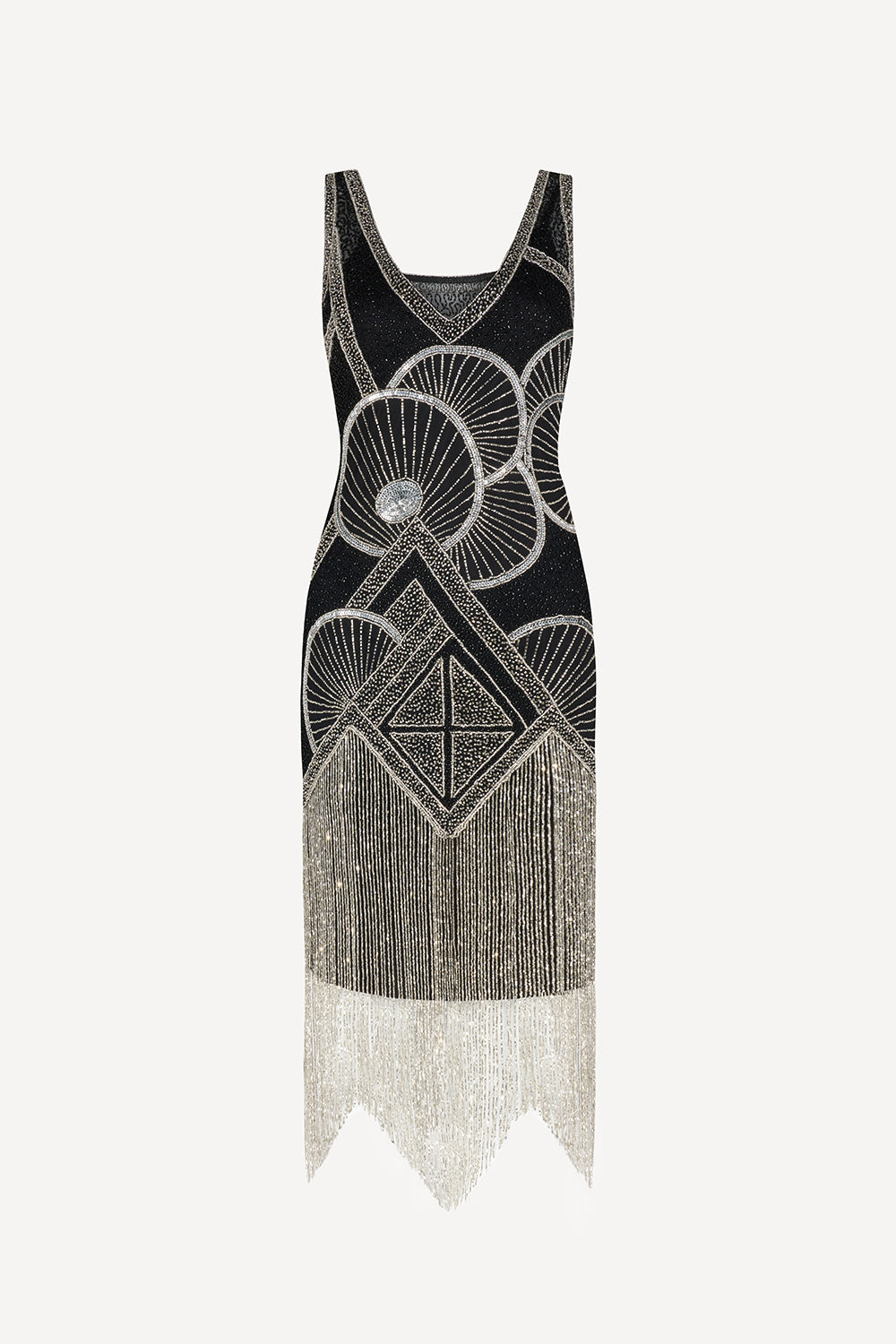 Josephine dress in silver