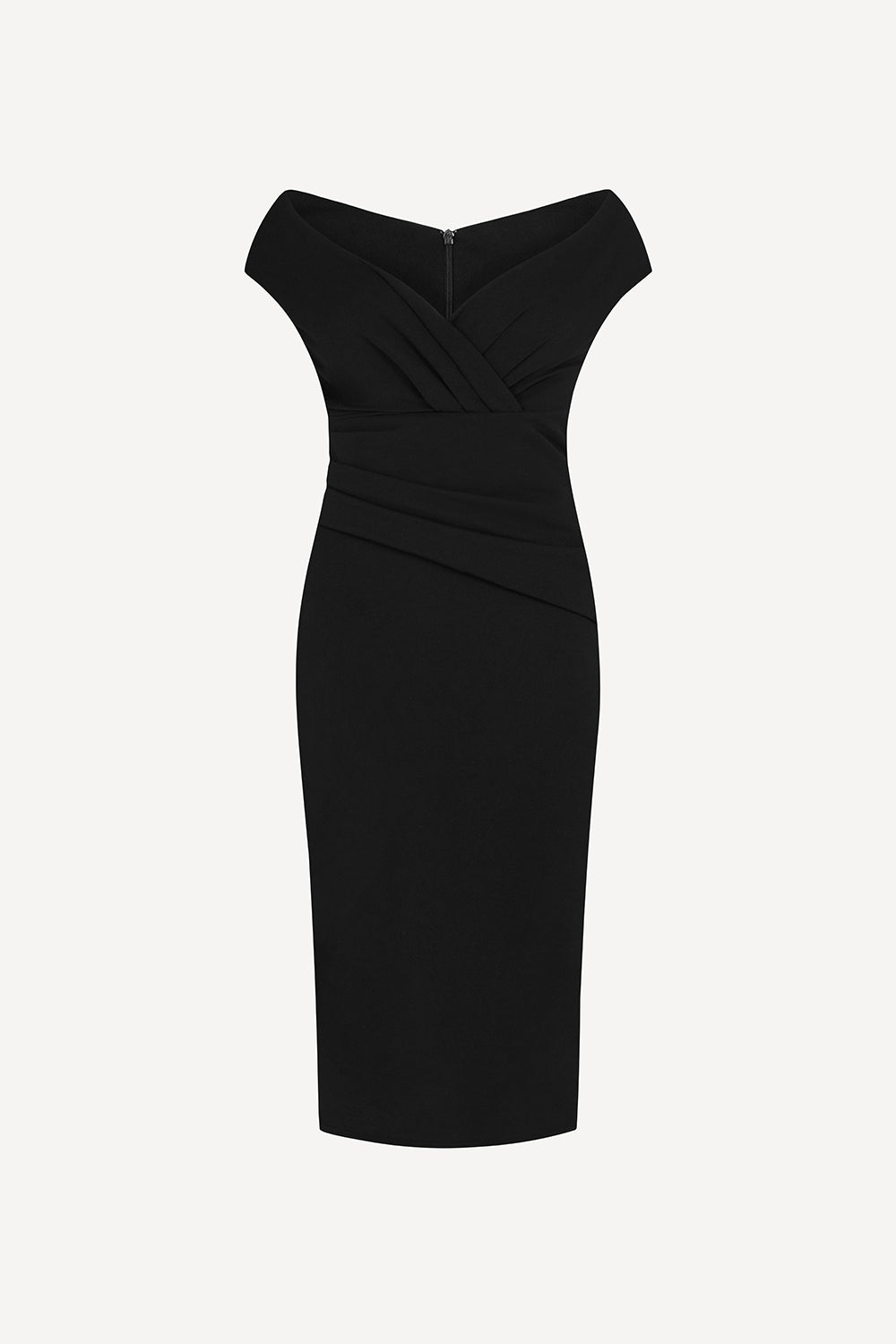 Magic wiggle dress in black