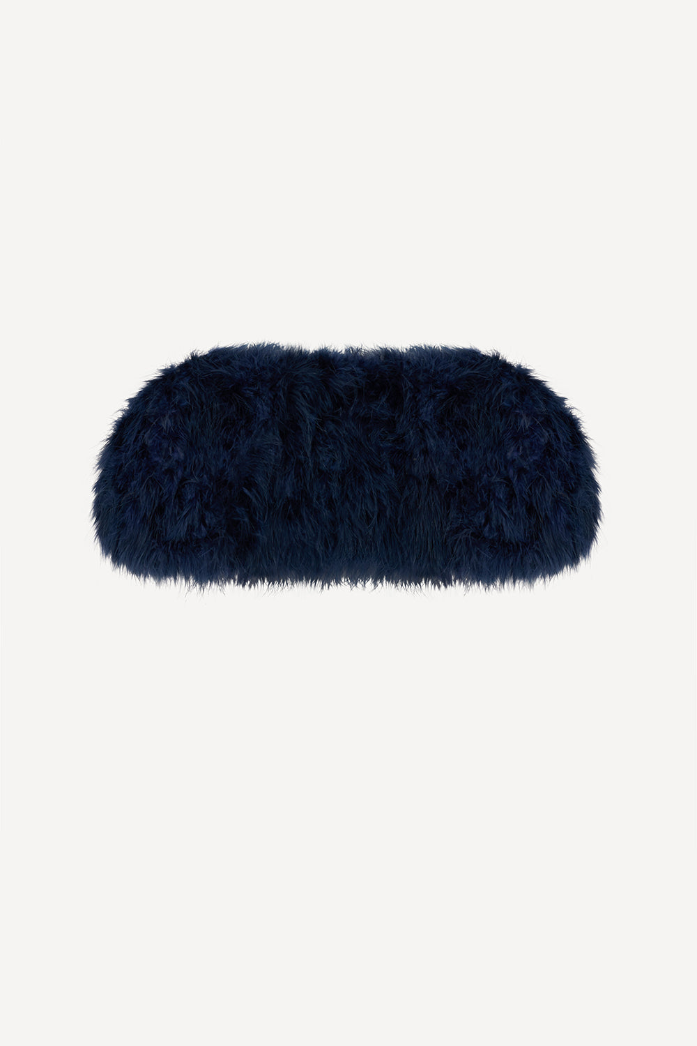 Feather bolero in navy